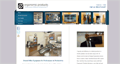 Desktop Screenshot of ergonomic-products.com